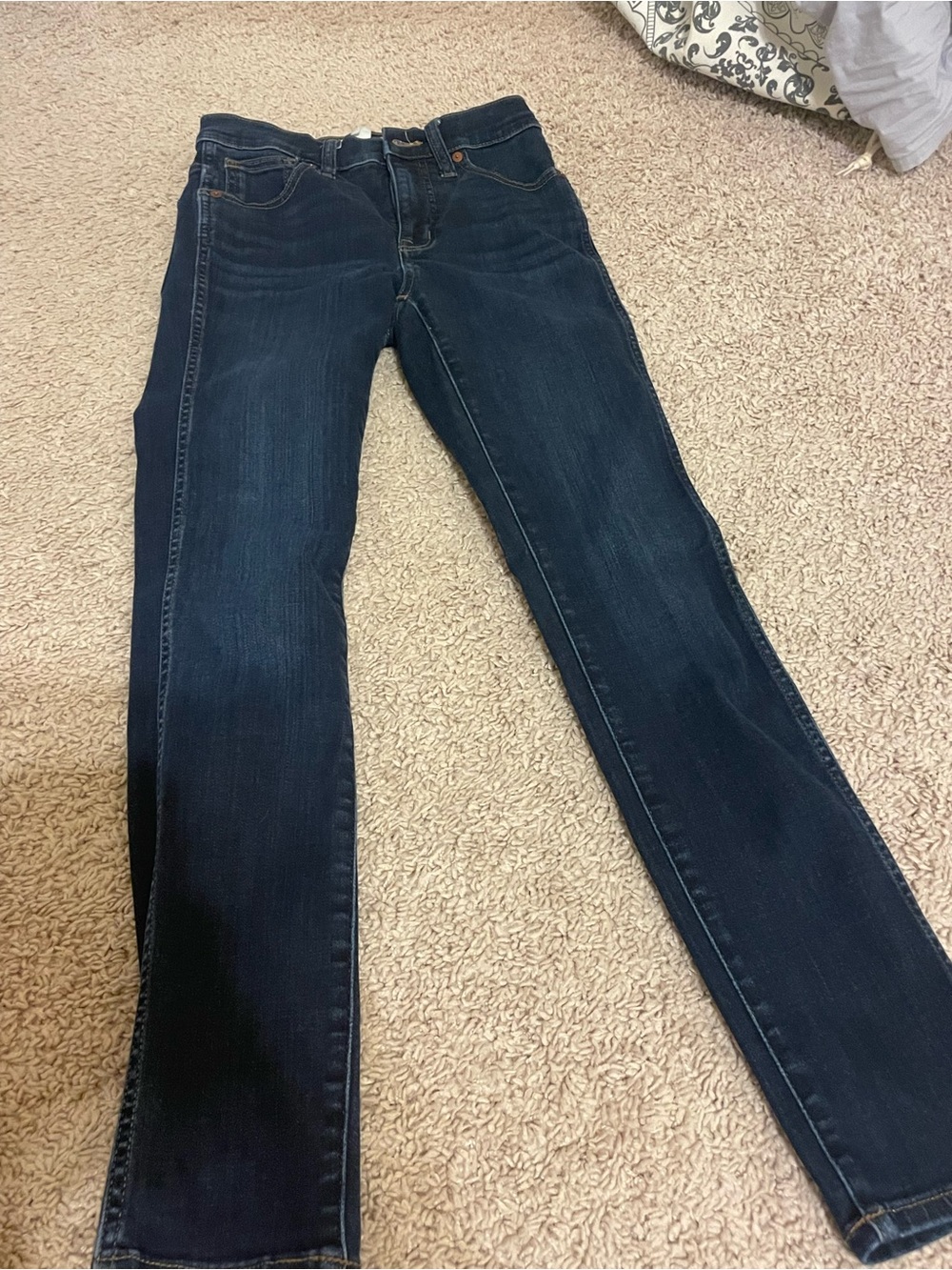 Madewell Dark Indigo skinny Jeans